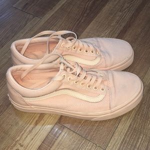 Peach vans